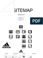 Sitemap - Website Landing Page