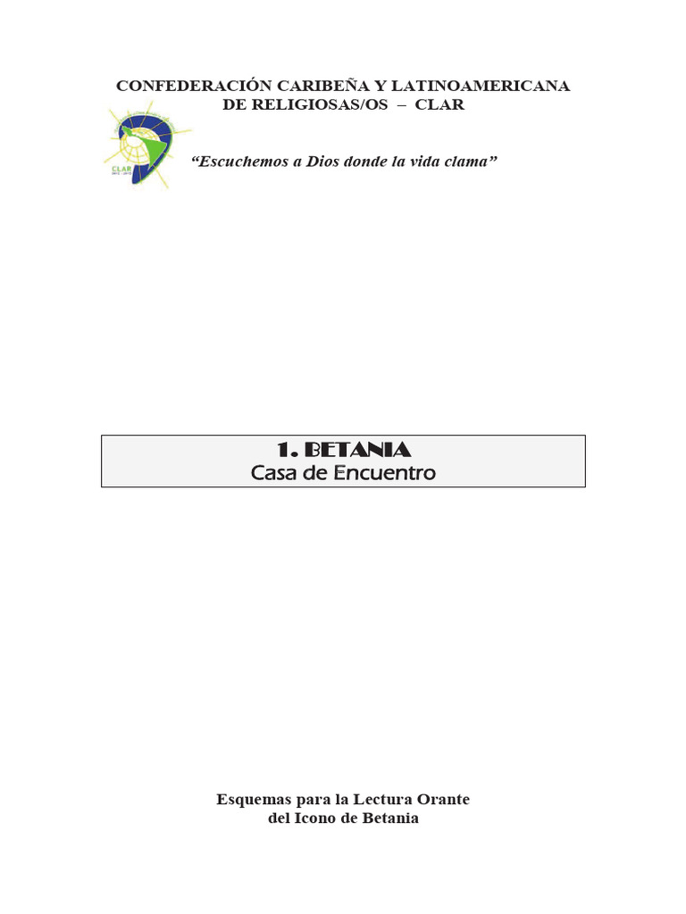 Betania: Casa de Encuentro Espiritual | PDF | Amor | Oración