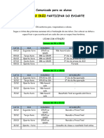 2023 - Alunos Que Não Irão Participar Do Evoarte