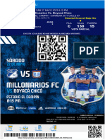 Entrada Millonarios - Cuadrangular Final 2023 1 - 27 05 23 Camilo ARCILA