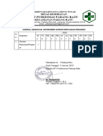 1325 Jadwal Kegiatan Instrumen Survei Kepuasan Pegawai