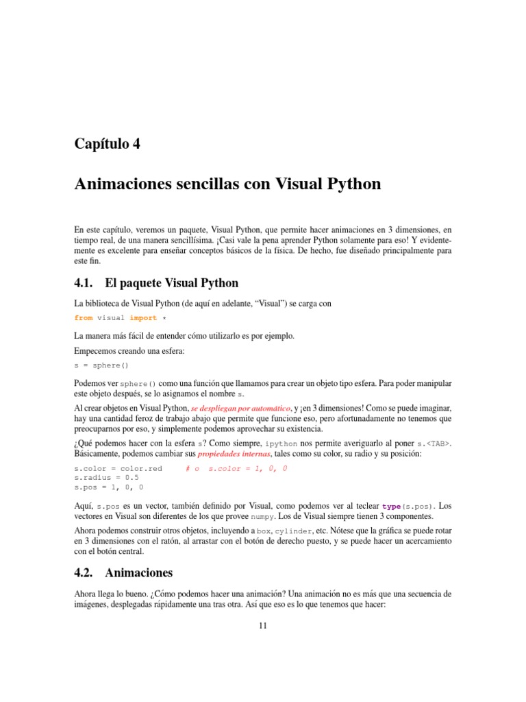 Caps 4 y 5 | PDF | Python (lenguaje de programación) | Archivo de ...