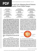 Edge Detection and Color Mapping Based Diabetic Retinopathy From Fundus Images