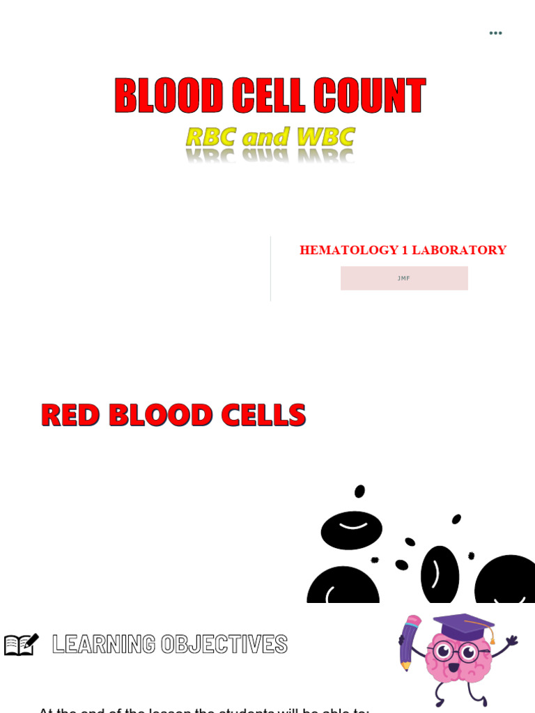 Hemocytometer Techniques for Cell Counting | PDF | White Blood Cell ...
