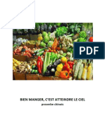 Bien Manger - Memoire H.Theron