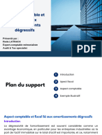 Aspect Comptable - Fiscal Lié Aux Amortissements Dégressifs