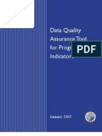 Data Quality Assurance Tool For Program-Level Indicators: January 2007