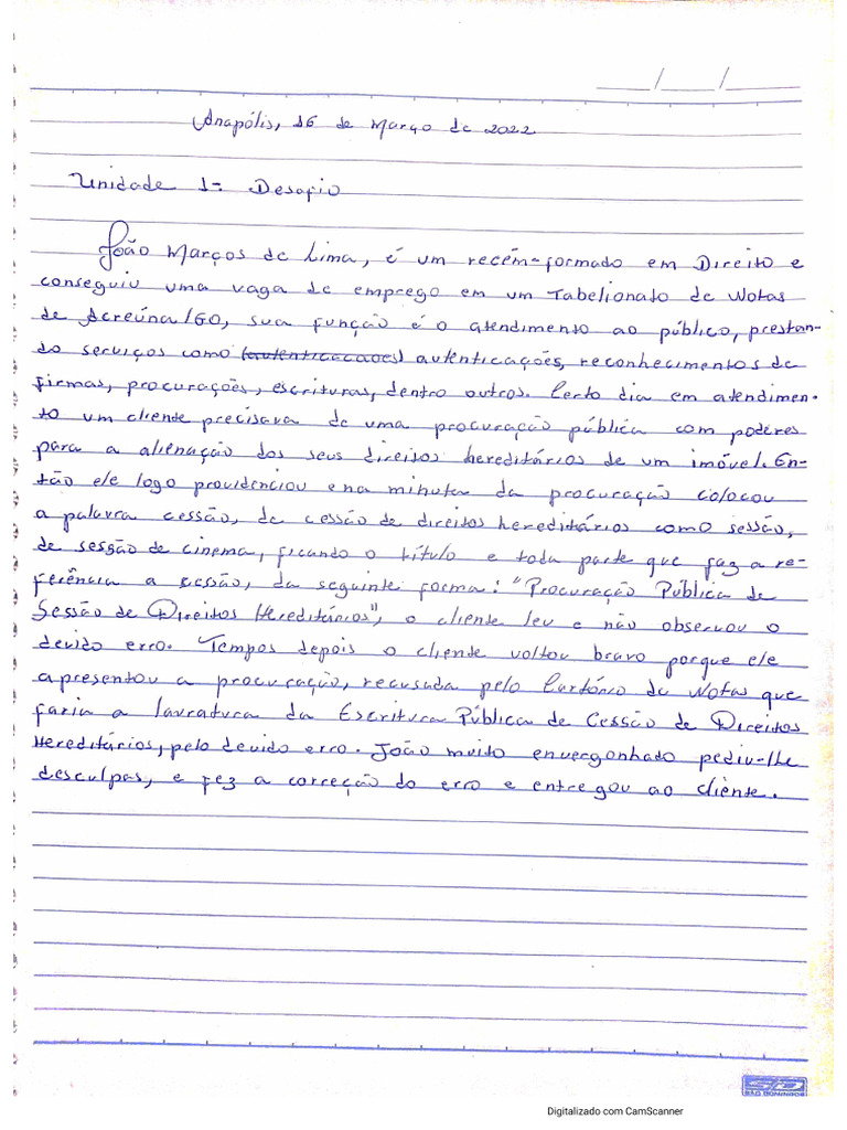 Unidade 1 Desafio Pdf