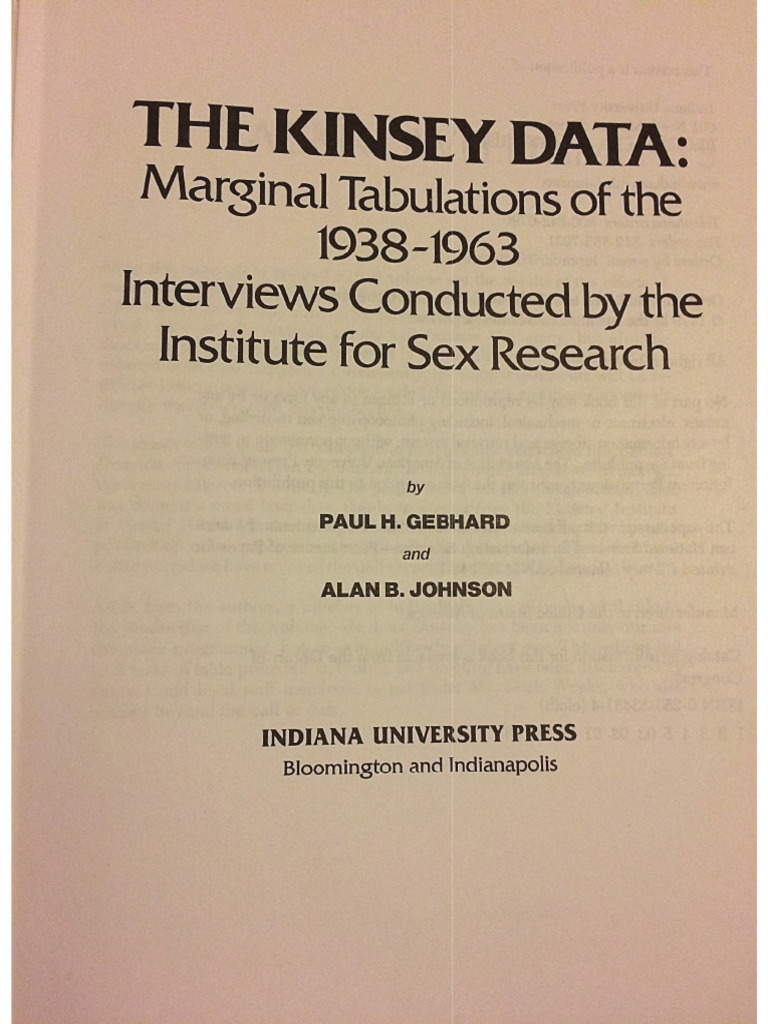 Gebhard & Johnson 1979 | PDF