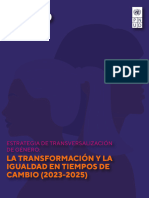 Estrategia Transversalización Género PNUD Colombia