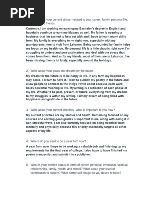 letter to future self