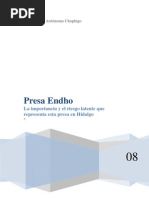 Presa Endó en Hidalgo