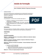 QASAQ038 Gesto Integrada de Sistemas Qualidade Ambiente e Segurana Avanado