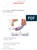 Muscle Physiology (Viva)