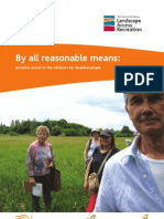 By All Reasonable Means: Planning Access Improvements To Public Greenspace