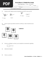 Teste de Diagnóstico 7º ano