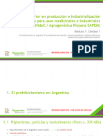 Clase 23 Noviembre Prohibisionismo en Argentina