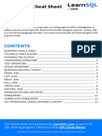 SQL Basics Cheat Sheet Mobile Dicnqdn