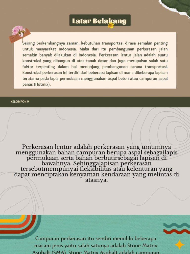 Ppt Perkerasan Jalan Raya Riadi | PDF