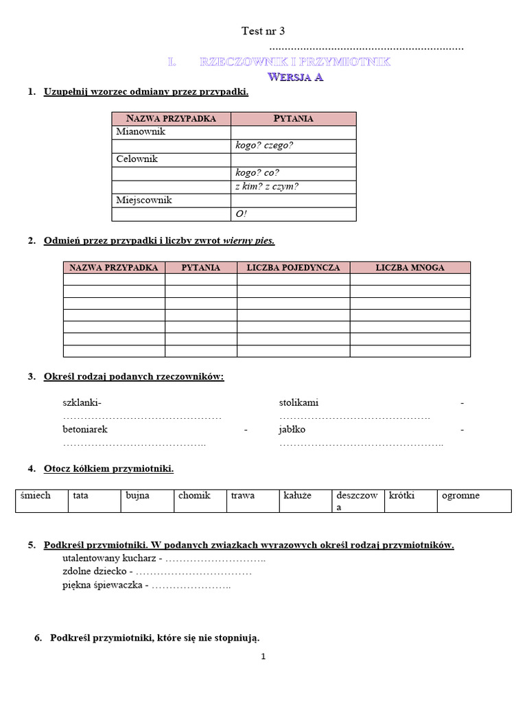 Test III | PDF