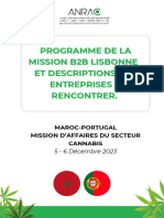 Agenda Et Liste Des Acheteurs-Mission B2B Maroc-Po - 231201 - 131753