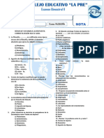 Examen Bimestral II - Anual