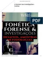 Foneticaforense e As Investigacoes