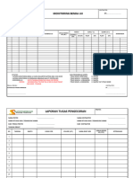 FORM Monitoring Benda Uji