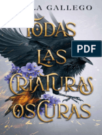 Todas las criaturas oscuras - Paula Gallego