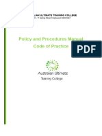 AUTC - PPM - Code of Practice