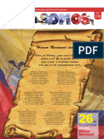 Noviembre. Día Del Himno Nacional. Siguenos - PDF