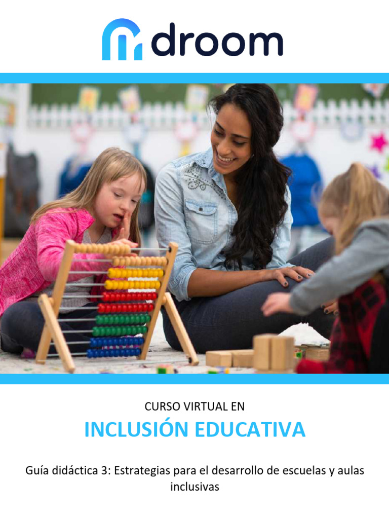 GD3 - Estrategias para El Desarrollo de Escluelas y Aulas Inclusivas | PDF