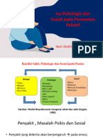 Isu Psikologis Dan Sosial Pada Perawatan Paliatif