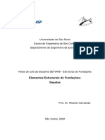 02 Estruturas de Fundações - Sapatas - 2022