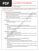 Partnership Act Notes Fast Track Final