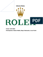 Informe Rolex