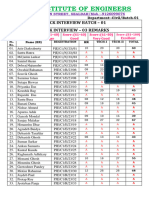 Ce B1 Mi 3 Result