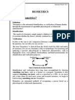 Bio Metrics