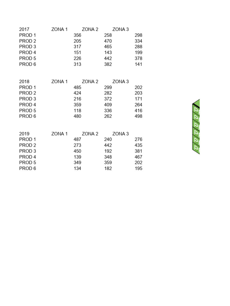 Tabla 3d excel pdf