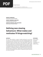 Article 2 - What Makes and Motivates Binge Watching