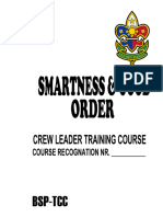 Smartness & Good Order Manual 