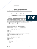 P-09 Algo Pemrograman Keputusan Menggunakan If Elseif Else End