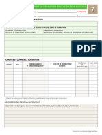 Rapport Formation Secteur Agricole