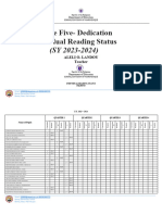 Individual Reading Status