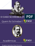 O CASO SCHREBER, Freud, 1911