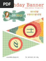 Fresh Start Birthday Printables