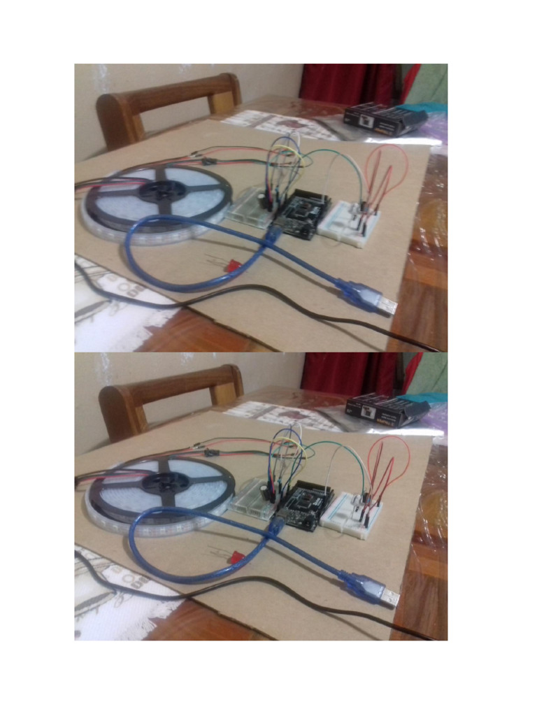 Arduino TIP120+Tira LED + LED | PDF