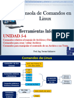 UNIDAD 5-4 CMD Linux Comandos Sobre Arch y Dir