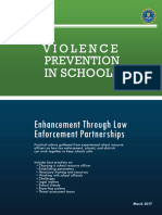 Violence Prevention in Schools March 2017
