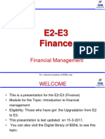 Finance E2-E3-Financial Management